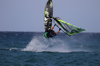 Sebastian Gux, Windsurfing HD wallpaper