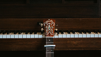 Grand Piano, Harmony of strings, Melodies unite, Musical fusion HD wallpaper