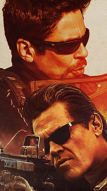 Josh Brolin, Sicario: Day of the Soldado, Thrilling poster, cinema HD phone wallpaper
