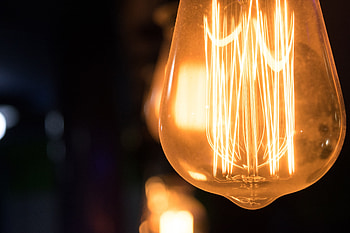 Shine, Light, Miscellanea, Miscellaneous, Close-Up, Light Bulb, Electricity, Filament, Current, Glower HD wallpaper