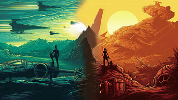 The Force Awakens, Star Wars HD wallpaper