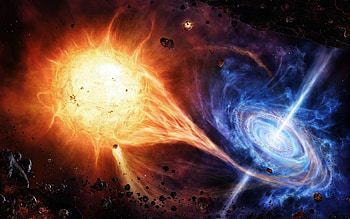 space, Space Art, Quasars, Asteroid, Sun HD wallpaper