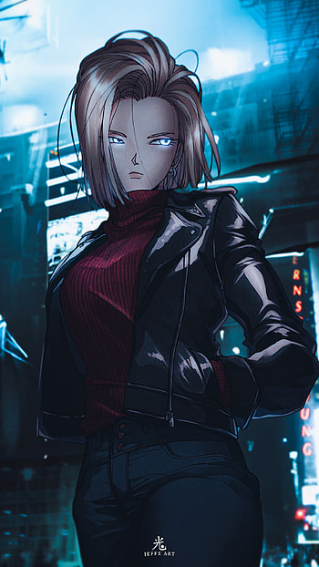 ANDROID 18, vegeta, android18, art, goku, dragonballz, dragonballsuper, bulma, thranks, dbz, anime HD phone wallpaper