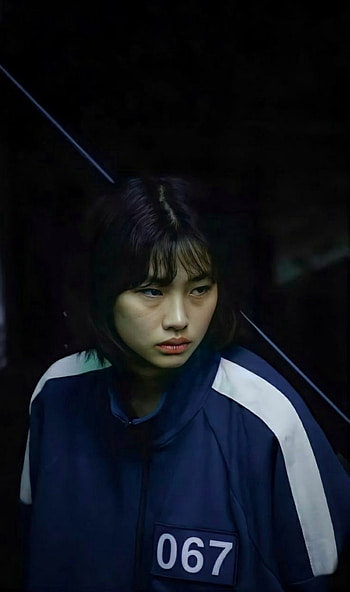 Squid Game 2, 067, Kang Sae-Byeok, korea, Squid Game, Hoyeon Jung, model, Kdrama HD phone wallpaper