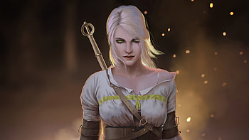 Ciri , Witcher background , Stunning visuals HD wallpaper
