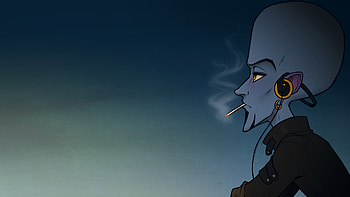 Funny, Cartoon, Walt Disney, Megamind HD wallpaper