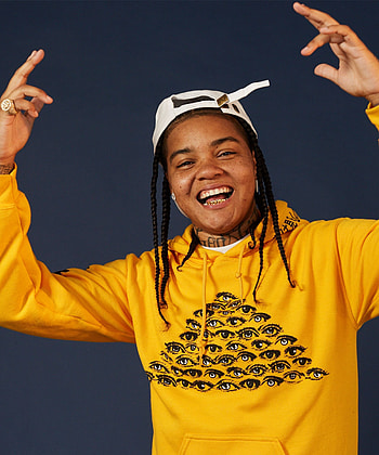 Young M.A, Hip-hop artist, Artistic backgrounds, Music industry HD phone wallpaper