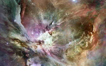 Sci-fi science fiction, Space universe, Nebula stars, Dazzling light HD wallpaper