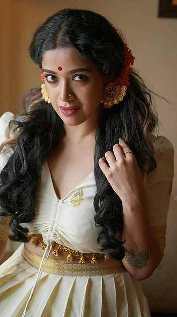 Abhirami Suresh, mallu actress HD phone wallpaper