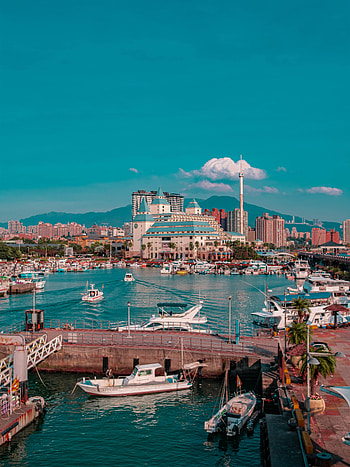 Cities, Water, Mountains, Boats, City, Building, Port HD phone wallpaper