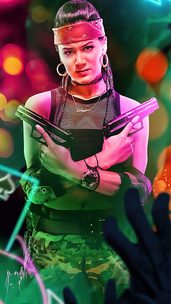 Samantha Win, army of dead HD phone wallpaper