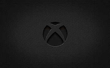 Xbos carbon logo, , grunge art, carbon background, creative, Xbos black logo, brands, Xbos logo, Xbos HD wallpaper
