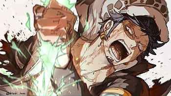 Trafalgar Law, One Piece, Fighting adventure, Anime HD wallpaper