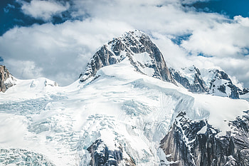 Nature, Snow, Mountain, Vertex, Top HD wallpaper
