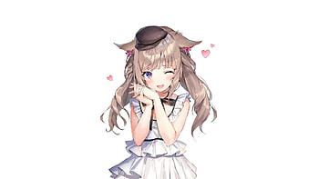 Cute, Miqo'te, video game, Final Fantasy HD wallpaper