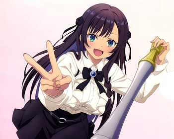 Anime, I May Be a Guild Receptionist But I'll Solo Any Boss to Clock Out on Time, Alina Clover HD wallpaper