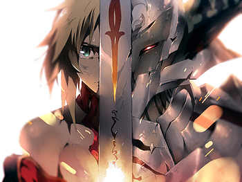 Fate apocrypha, saber, mordred HD wallpaper