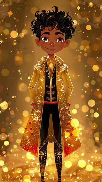 Golden Cloak Prince - , gold HD phone wallpaper
