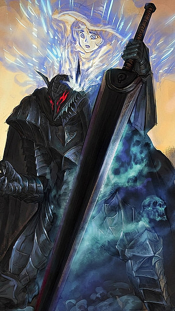 Berserk, Manga Series, Art HD phone wallpaper