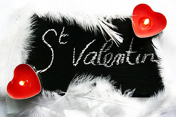 Valentine's Day, candle, hearts, candles, heart, valentines day HD wallpaper