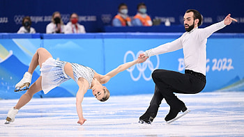 Figure Skating, 2022 Olympics, Over HD wallpaper
