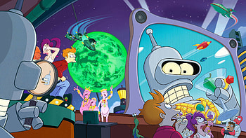 Bender's Big Score, Futurama HD wallpaper