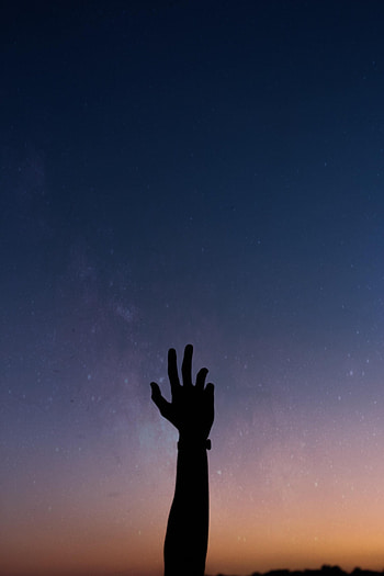 Silhouette, Hand, Miscellanea, Miscellaneous, Fingers HD phone wallpaper