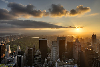 Beautiful View, city, view, sky, beautiful, sunset HD wallpaper