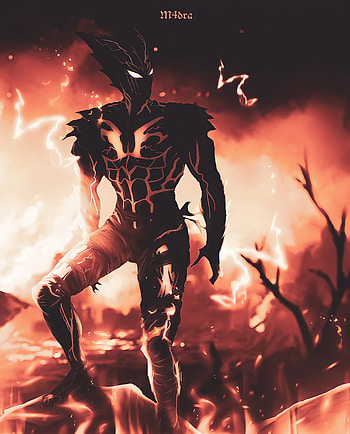 Garou, heat, art HD phone wallpaper