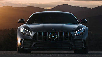 Black Mercedes Benz Amg Gt 2020, mercedes-benz, cars, behance HD wallpaper