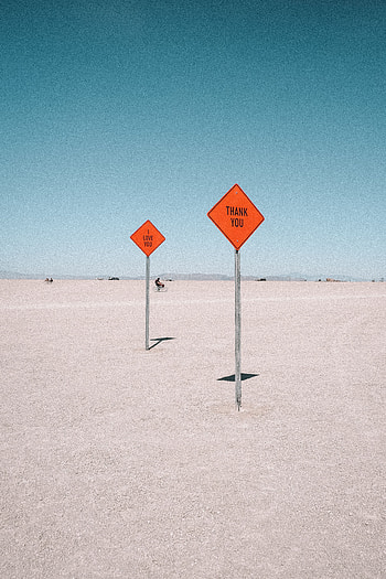 Desert, Signs, Words, Text, Lettering, Inscriptions HD phone wallpaper