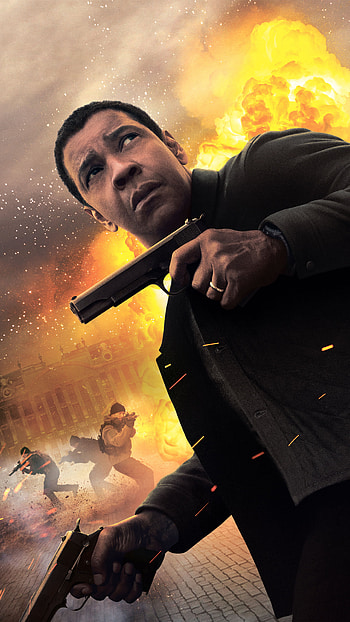 Denzel Washington, Equalizer 2, 10k movie, Celebrities HD phone wallpaper