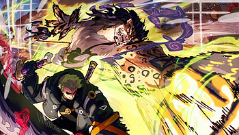 One Piece : Zoro vs Lucci — Clash of Steel and Roar, Rob Lucci HD wallpaper