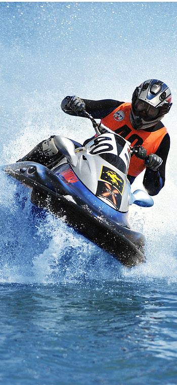 Jet ski , High-definition , Stylish backgrounds, Ultimate device customization HD phone wallpaper