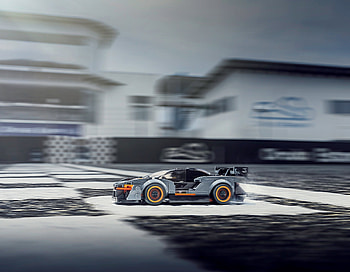 McLaren Senna, LEGO model, sports car HD wallpaper