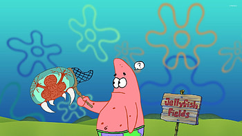 Patrick Star, SpongeBob SquarePants , Cartoon , Animated character HD wallpaper