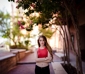 April Alley , april-alleys, model, girls, eyes HD wallpaper