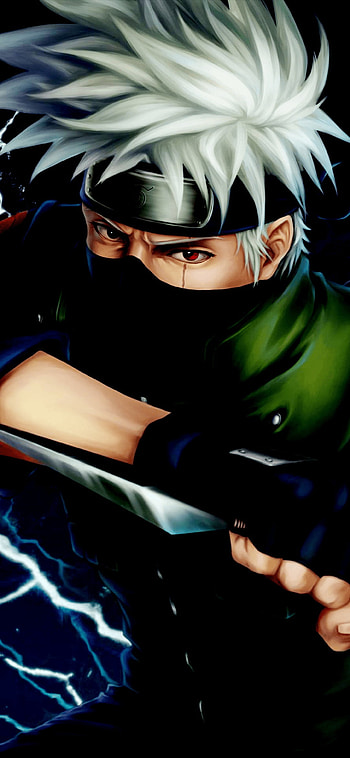 Naruto, lightning, art HD phone wallpaper
