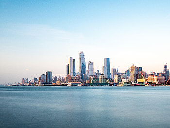 Cities, Water, Architecture, City, Building, Skyscrapers HD wallpaper