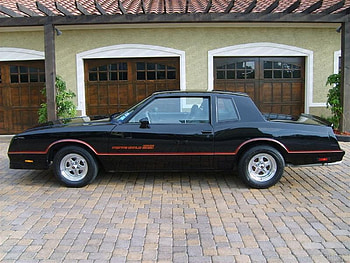 85 MonteCarloSS, black, cars HD wallpaper