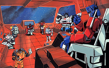 Cartoons Ironhide Optimus Prime Ratchet Transformers G1 HD wallpaper