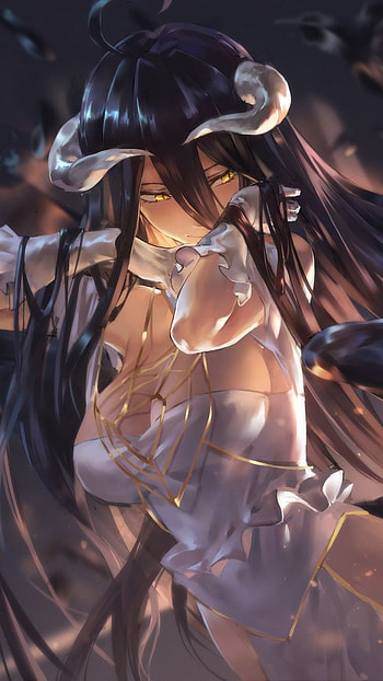 Albedo Anime Overlord Albedo (Overlord) Overlord (Anime) () Mobile . Albedo, Anime, Anime HD phone wallpaper