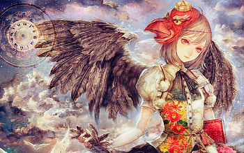 Aya Shameimaru, Touhou, Shoot the Bullet, Double Spoiler, Japanese Manga, Anime Characters, Touhou Characters HD wallpaper
