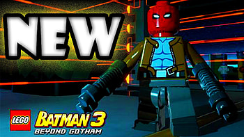 LEGO Batman 3 Red Hood Jason Todd! & Red Brick Idea? | Character Reveal Countdown 4 - Beyond Gotham - YouTube HD wallpaper