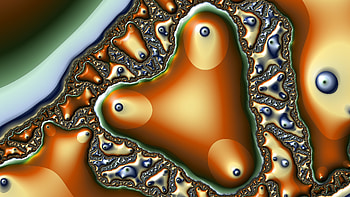Trippy Psychedelic Fractal, trippy, psychedelic, aesthetic, Abstract, fractal HD wallpaper