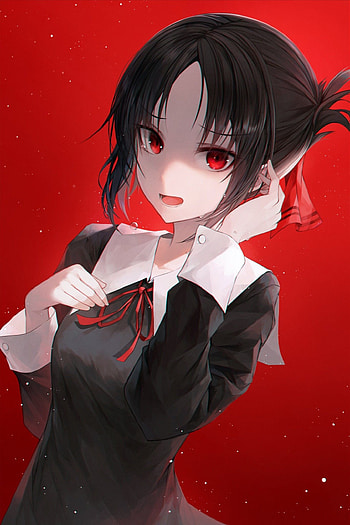 Kaguya Shinomiya, Love is War, Anime series, Battle of wits HD phone wallpaper