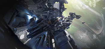 Sci Fi, space station HD wallpaper