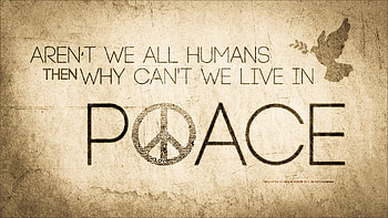 No War, Peace symbol, Global harmony, Anti-war movement HD wallpaper