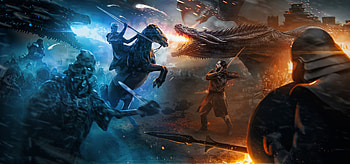 Night King Vs Jon Snow , night-king, jon-snow, white-walkers, game-of-thrones, tv-shows, artstation HD wallpaper