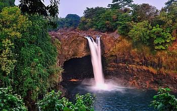Landscape, Water, Waterfalls HD wallpaper
